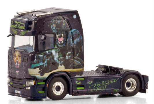 WSI SCANIA S HIGHLINE CS20H 4X2 Yannick Poulard 1:50 Truck Pre-built Model