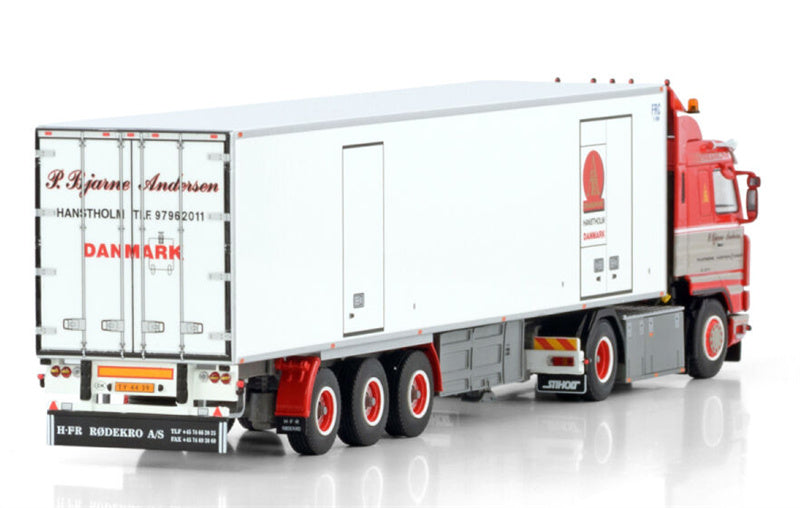 WSI SCANIA 3 SERIES STREAMLINE 4X2 REEFER TRAILER - 3 AXLE P. Bjarne Andersen Hanstholm 1:50 Truck Pre-built Model