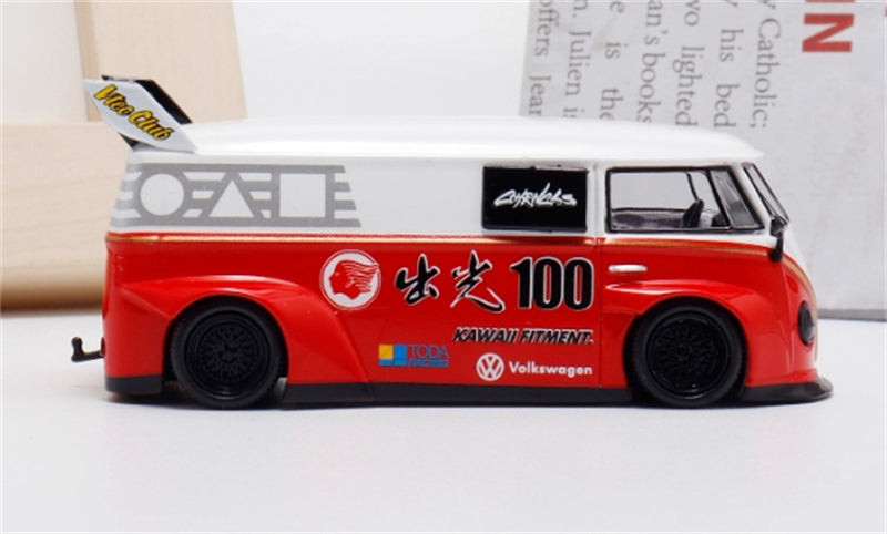 1:64 VW T1 CamperVan #100 LHD Idemitsu Livery BSC DIECAST Limited Edition 499pcs ONLY Model