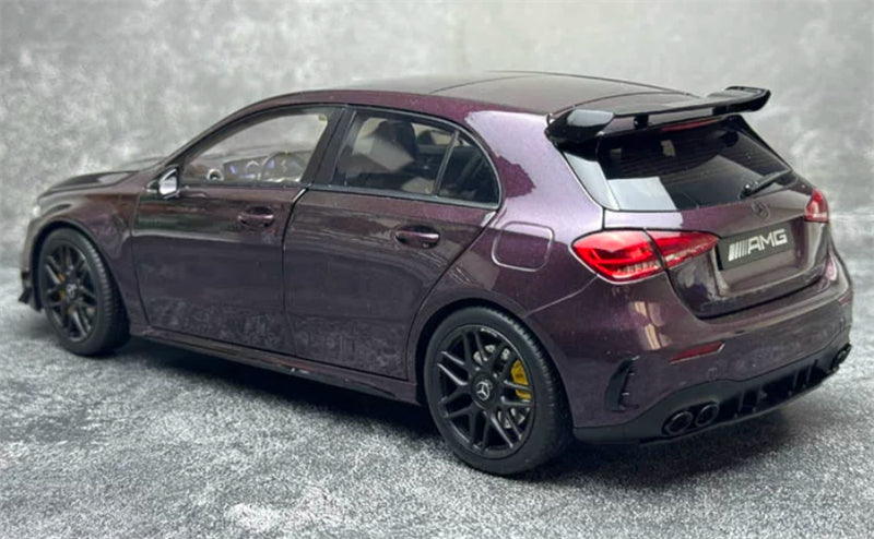 1:18 Mercedes-Benz AMG A45 S  purplish red NZG Limited Edition 300PCS ONLY DIECAST Model