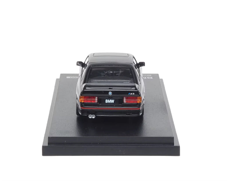 Almost Real BMW M3 E30 Black 1:64 Car Pre-built Airliner Model Display view8