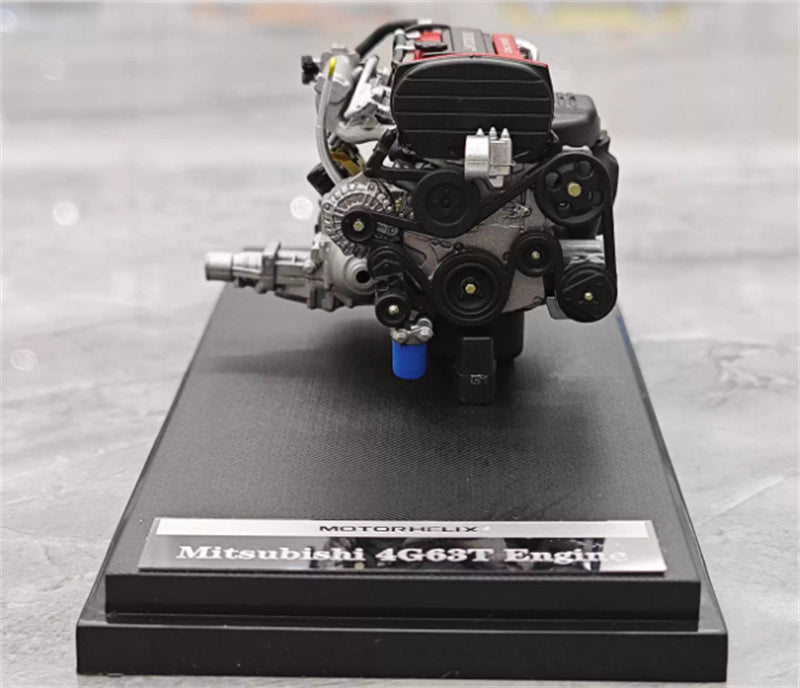 MOTORHELIX Mitsubishi 4G63 EVo4 ENGINE 1:18 Car Accessories Pre-built Model view10