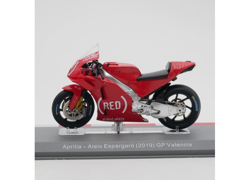 1:18 Aprilia Aleix Espargaro GP Valencia 2019 Red  IXO  Diecast Motorcycle Model