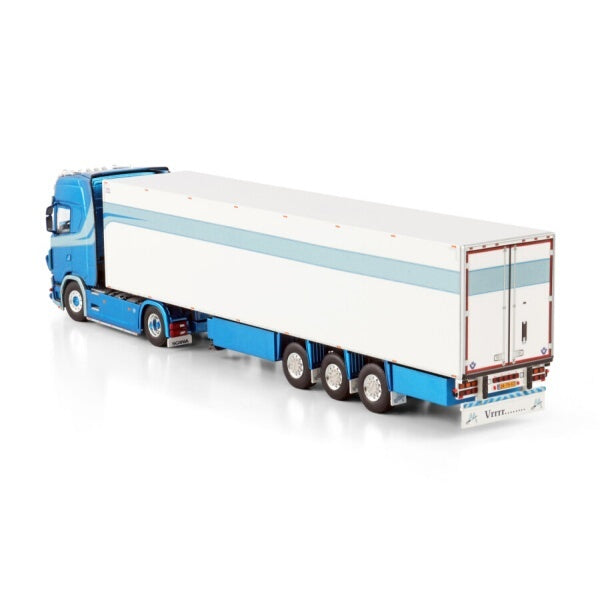 1:50 SCANIA MEIJNEN S series CS20H 4X2 REEFER TRAILER 3 AXLE WSI   Diecast Model