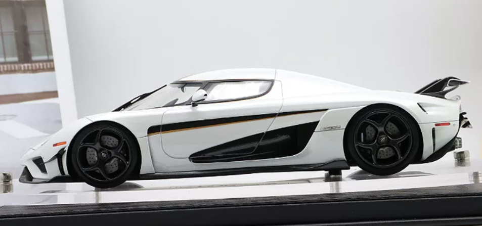 1:18 Koenigsegg Regera  white  Frontiart LTD 399PCS ONLY Resin car Model