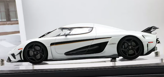 1:18 Koenigsegg Regera  white  Frontiart LTD 399PCS ONLY Resin car Model