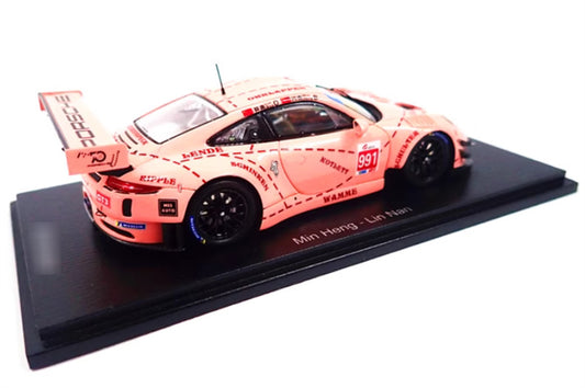 Spark Porsche 911 GT3R Limited Edition 1000PCS ONLY 1:43 Car Pre-built Model view2