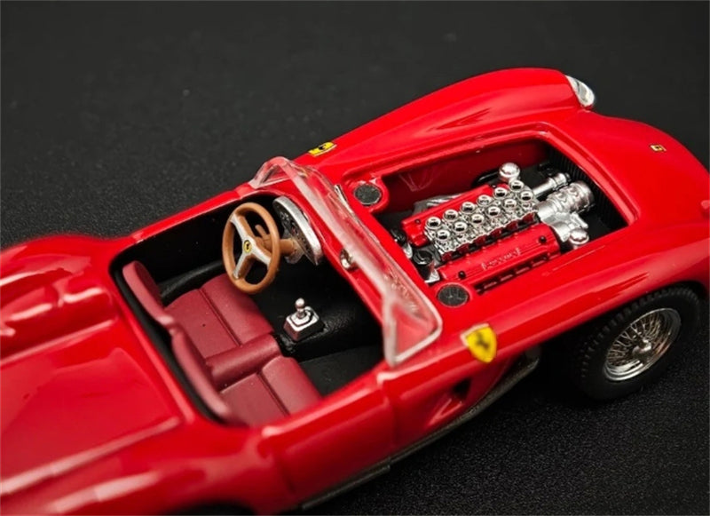 GFCC 1957 Ferrari 250 Testa Rossa Racing Red LHD 1:64 car Pre-built Model view7