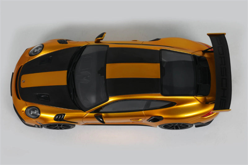 1:18 PORSCHE 911 (991.2) GT2 RS  Gold  GT SPIRIT w/ display box Limited Edition Resin Car Model