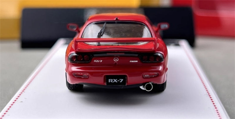 Focal Horizon Mazda RX-7 FD3S Speed Open Edition Red Limited Edition 499PCS ONLY 1:64 Car Pre-built Model view7