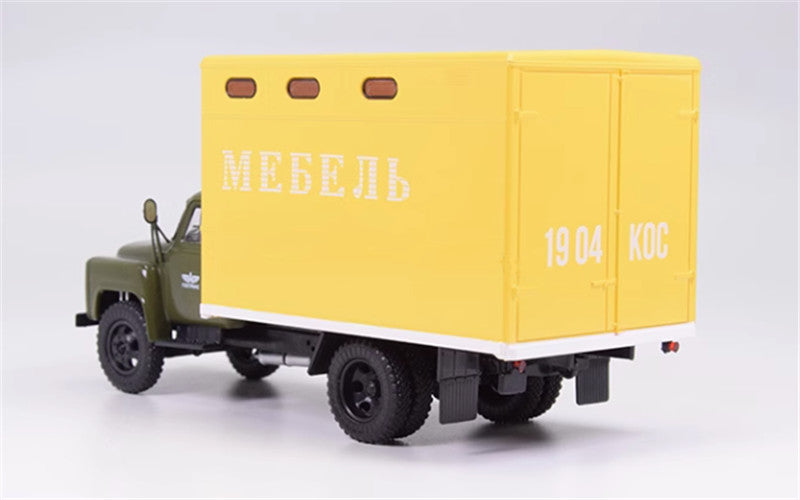 Modimio Russia GZSA-893A(52) Furniture transport vehicle 1/43 Truck Pre-built Model