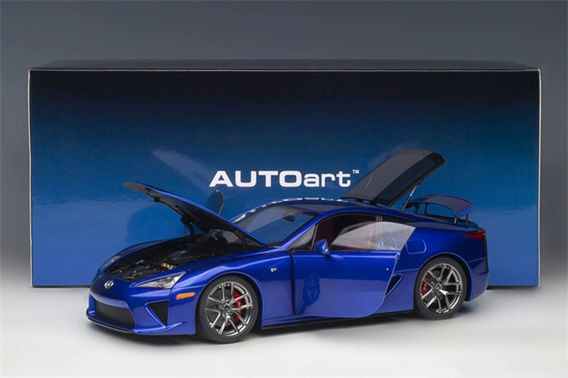 AUTOART LEXUS LFA Car blue 1:18 DIECAST car