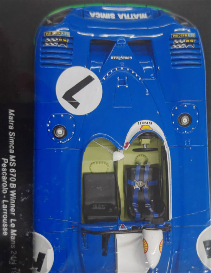 1:18 Matra MS670B 1974 Spark Le Mans Resin Car Model view9