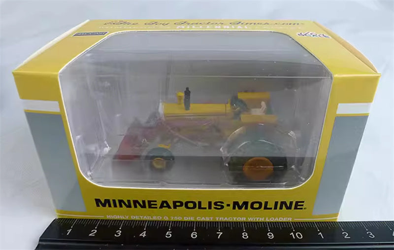 SpecCast Toy Tractor Times MM G750 With Loader Duals yellow 1:64 Truck Pre-built Model