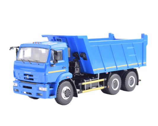 StartScaleModels Russia KAMAZ-6520 six wheeled heavy-duty dump truck 1:43 Truck Pre-built Airliner Model Display view1