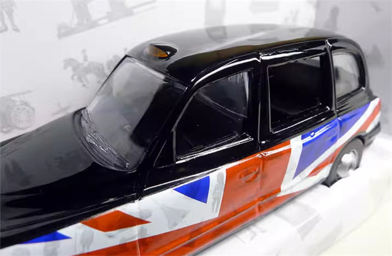 CORGI Best of British Taxi National Flag Commemorative Edition black 1:36 Car Pre-built Model