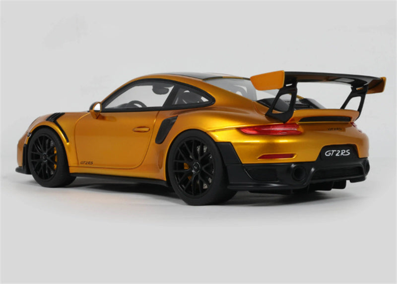 1:18 PORSCHE 911 (991.2) GT2 RS  Gold  GT SPIRIT w/ display box Limited Edition Resin Car Model