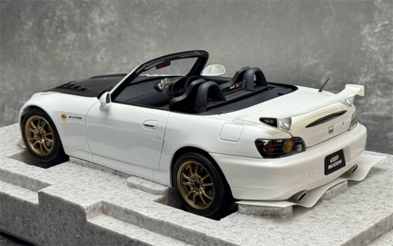 1:18 Honda S2000 MUGEN  White Pearl MOTORHELIX Limited Edition 299PCS ONLY DIECAST Model