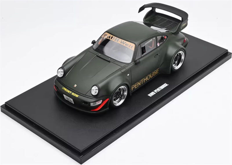 1:18 PORSCHE 911 964 RWB PENTHOUSE COUPE  Green  GT SPIRIT Limited Edition Resin Car Model