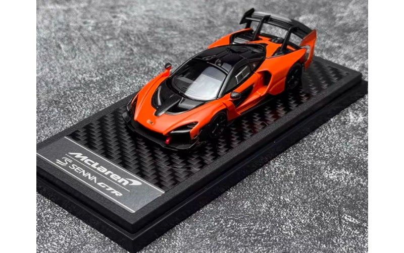 1:64 McLaren Senna GTR Papaya Orange LCD MODELS DIECAST Car Model