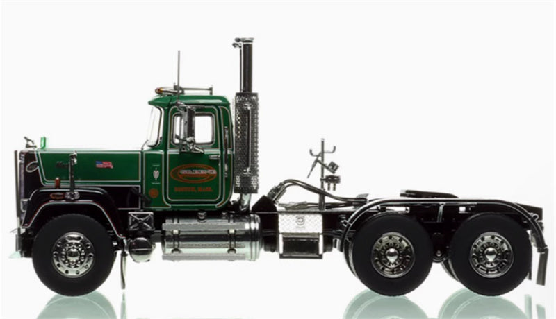 Heavy Haul Replicas 1986 Mack Double Axle American Tractor Truck G. Greene 1:50 Truck Pre-built Model