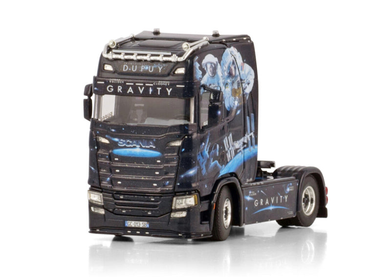 WSI SCANIA S HIGHLINE CS20H 4X2 Dupuy GRAVITY 1:50 Truck Pre-built Model