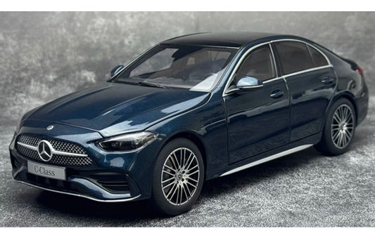 1:18 Mercedes-Benz C-Class C260 2025 NZG Turquoise Green Diecast Model view1