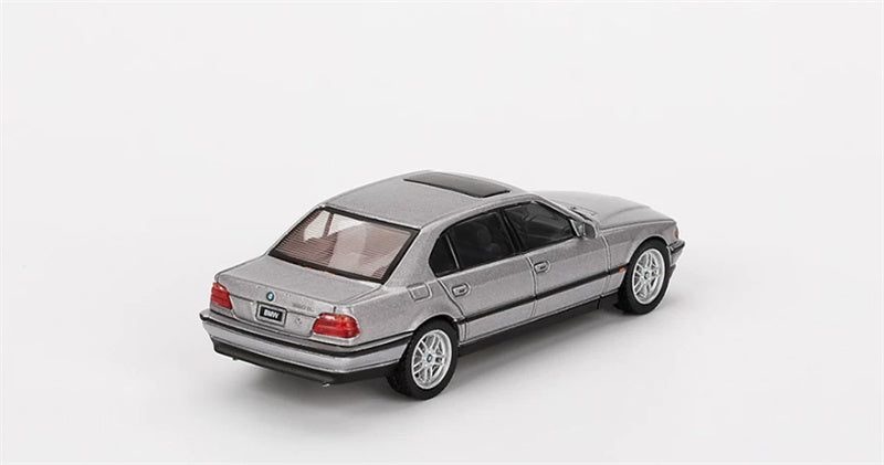 1:64 BMW 750IL Aspen Silver Metallic MINIGT DIECAST Model
