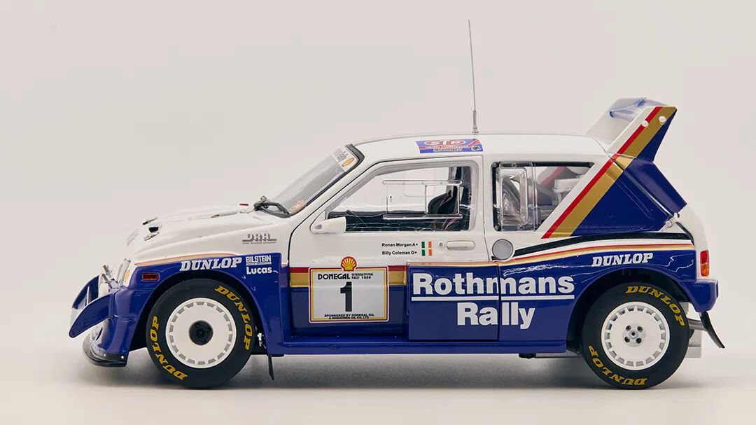 Sun star 1:18 MG Metro 6R4 Rothmans Rally WRC Group B 1986 Diecast Model