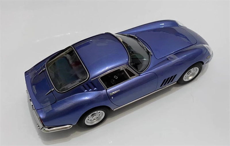 CMC Ferrari 275 GTB/C 1966 Classic sports car blue 1:18car Pre-a Model