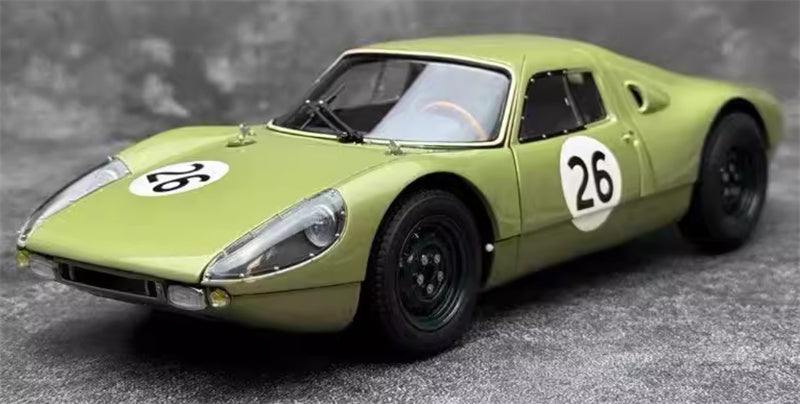 CMC Porsche 904 Carrera GTS Silverstone 1964 #26 Grass green Limited Edition 1000PCS ONLY 1:18 Car Pre-built Model view1