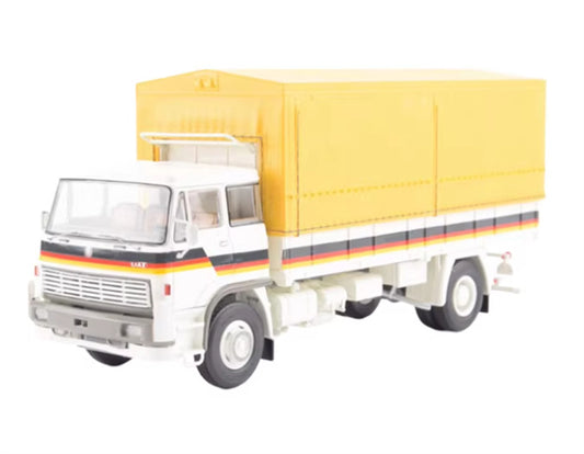 Premium ClassiXXs Czech Liaz SKODA-100.05 Flatbed Truck With Tent 1:43 Truck Pre-built Airliner Model Display view1