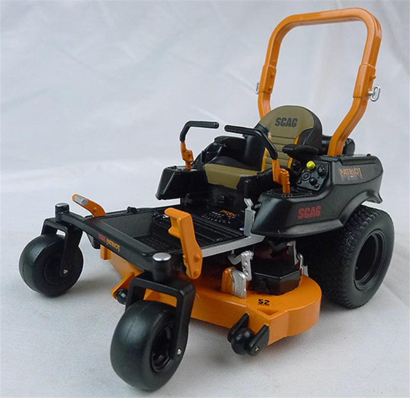 First Gear Scag Patriot 19-01 Garden Lawn mower Tractor Orange red 1:16 Truck Pre-built Model