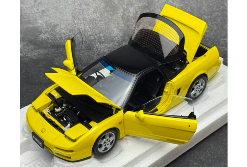 1:18 Honda NSX NA1 MK1  yellow LCD MODELS  DIECAST Model