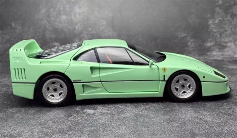 KYOSHO  Ferrari F40 LM Mint Green 1:18 Car Pre-a Model
