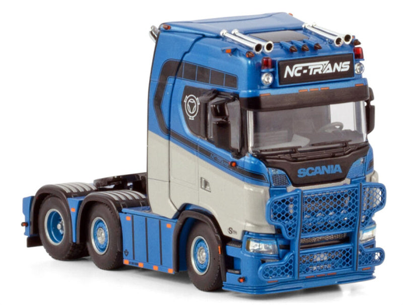 WSI SCANIA S HIGHLINE CS20H 6X2 TWIN STEER NC-Trans 1:50 Truck Pre-built Model