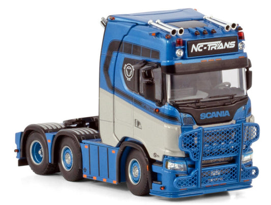 WSI SCANIA S HIGHLINE CS20H 6X2 TWIN STEER NC-Trans 1:50 Truck Pre-built Model