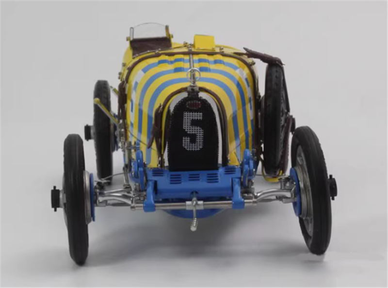 CMC Bugatti Type 35 #5 Yellow blue 1/18car Pre-a Model