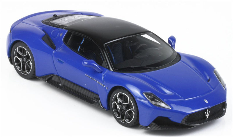 BBR MODELS Maserati MC20 2020 Blue LTD 120PCS ONLY 1:43 Car Pre-built Model view3