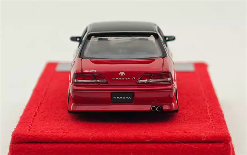 1:64 Toyota Cresta Pearl Red Mortal Model Limited Edition 1199PCS ONLY DIECAST Civil Car Model