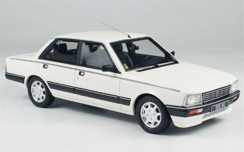 1:18 PEUGEOT 505 V6 BLANC MEIJE 1989 White  OTTO Limited Edition 999PCS ONLY Resin Car Model