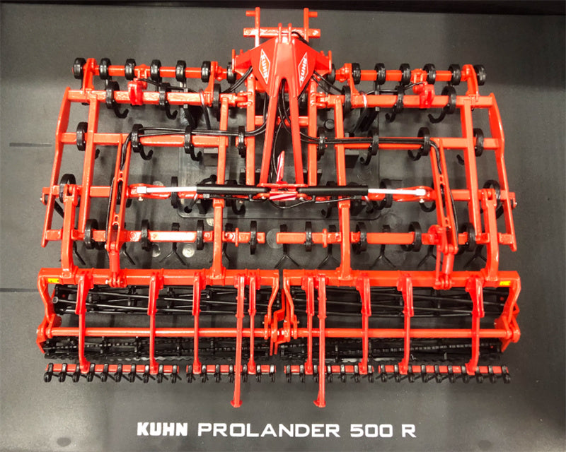 Universal Hobbies KUHN Prolander 500R Cultivator with vibrating tines 1:32 Truck Pre-built Model