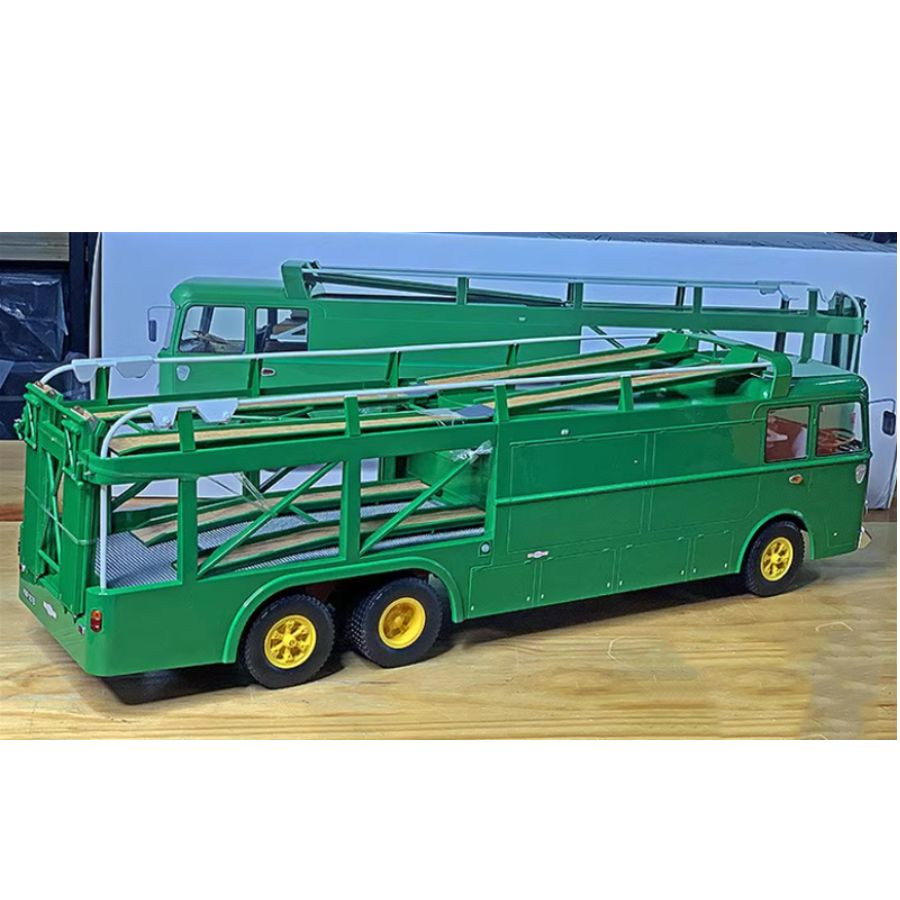 Norev Bartoletti 306/2 David Racing 1970 Transporter Green 1:18 DIECAST Truck Lorry