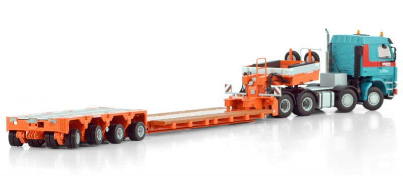 WSI  SCANIA 3 SERIES 8X4 SCHEUERLE INTERCOMBI Gruber 1:50 DIECAST Truck Lorry