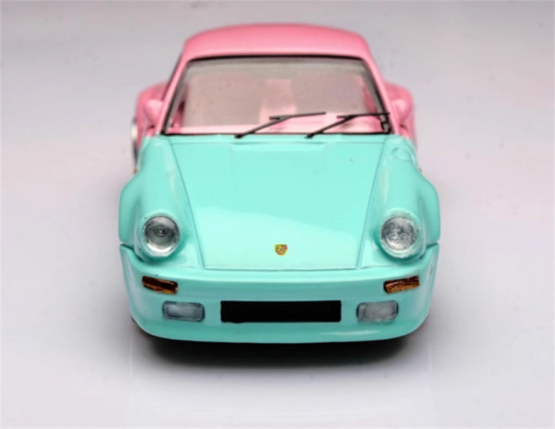 MASTER Porsche 911 930 Turbo Pink green dual color Limited Edition 399PCS ONLY 1:64 Car Pre-built Model view5