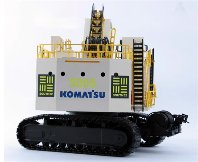 BYMO KOMATSU Excavator PC8000-6 Elektric with Shovel "South 32" 1:50 Truck Pre-a Model