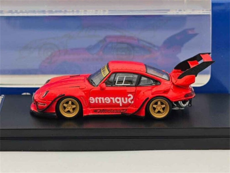 1:64 Porsche 911 RWB 993 Supreme Red SW DIECAST Model