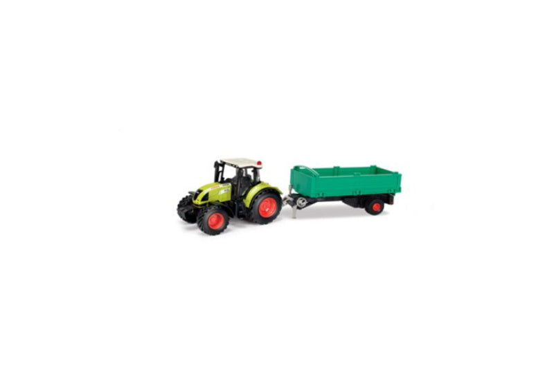 Herpa CLAAS ARION 540 Tractor with Trailor 1/32 Truck Pre-built Model