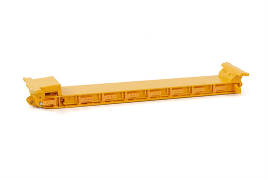 WSI SCHEUERLE INTER COMBI SET PARTS EXTENDABLE BED YELLOW PREMIUM LINE 1:50 Truck Pre-built Model