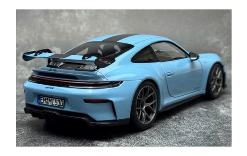 1:18 Porsche 911 992 GT3 RS  Blue -black stripe NOREV  DIECAST Model